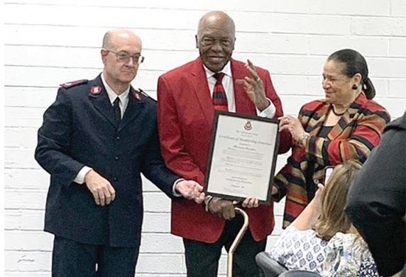Local Philanthropists establish $25,000 Endowment to honor Salvation Army Leaders in the Midlands