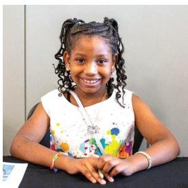 Ziah Muhammad-Thomas, Age 6, Bradley Elementary School
