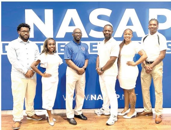Voorees students are pictured at the NASAP Student Leadership Institute
