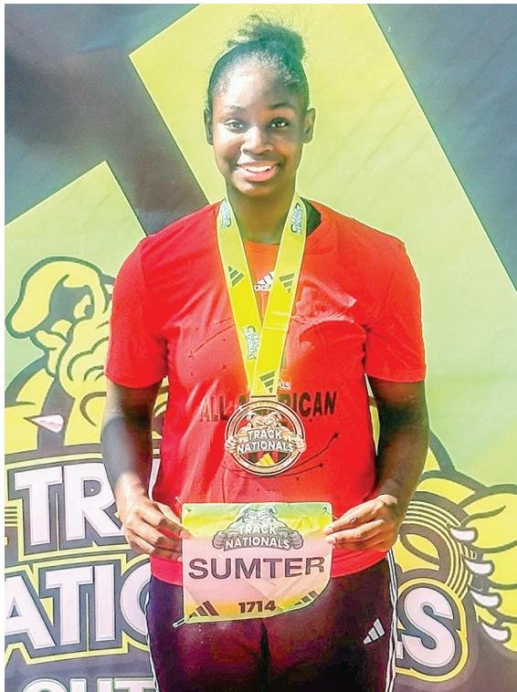 Lower Richland High Student-Athlete named All-American at Adidas Track Nationals