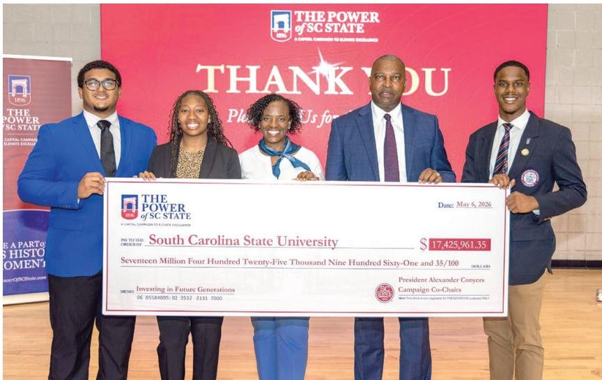 SC State University launches historic $41.2 million ‘The Power of SC State’ capital campaign