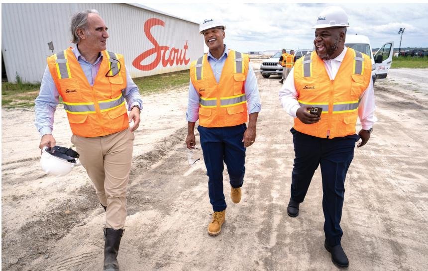 Richland County Council Vice Chair hosts Maryland Governor for Economic Development visit District 2’s Derrek Pugh, Gov. Wes Moore discuss new industry during tour