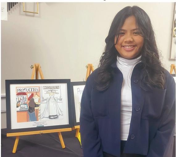 William J. Clark Middle School students win statewide honors in Economics and Financial Literacy Poster Contest