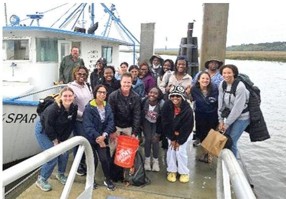 The first adventure kicked off in April with a four-day coastal field trip for students and faculty from SC State, Morehouse College and Clark Atlanta University.