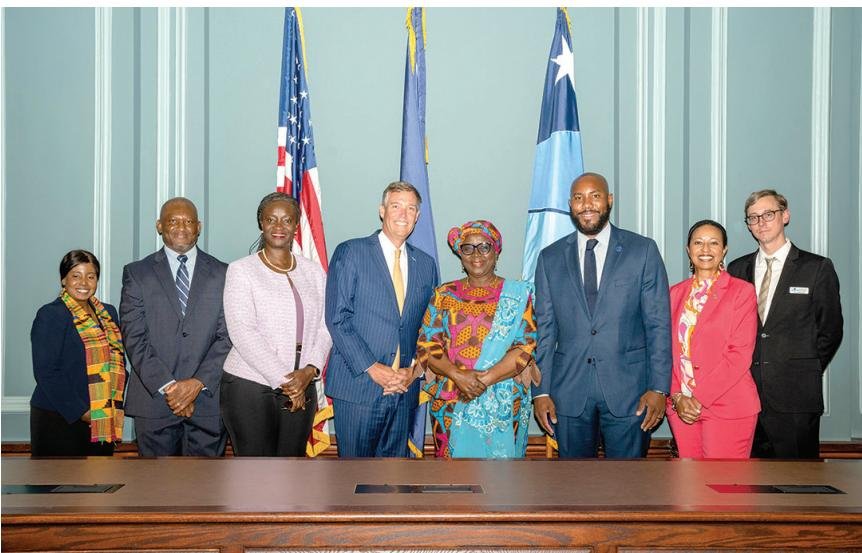 Columbia hosted delegation from Ghana and the Ambassador of the Republic of Ghana