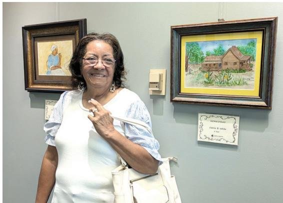 Local artist holds art show