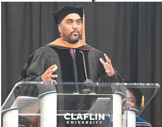 Bishop Simeon Moultrie tells students to “Make Moves Not Noise” during Claflin University Matriculation Day Convocation
