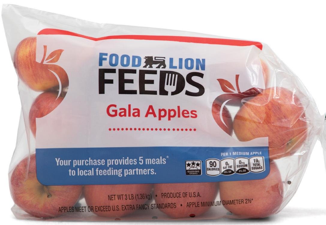 Buy an apple bag for your  family and  helpe fill another tamily’s table