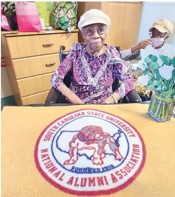 SC State’s oldest living graduate celebrates  \mathbf { 1 0 3 ^ { r d } } birthday