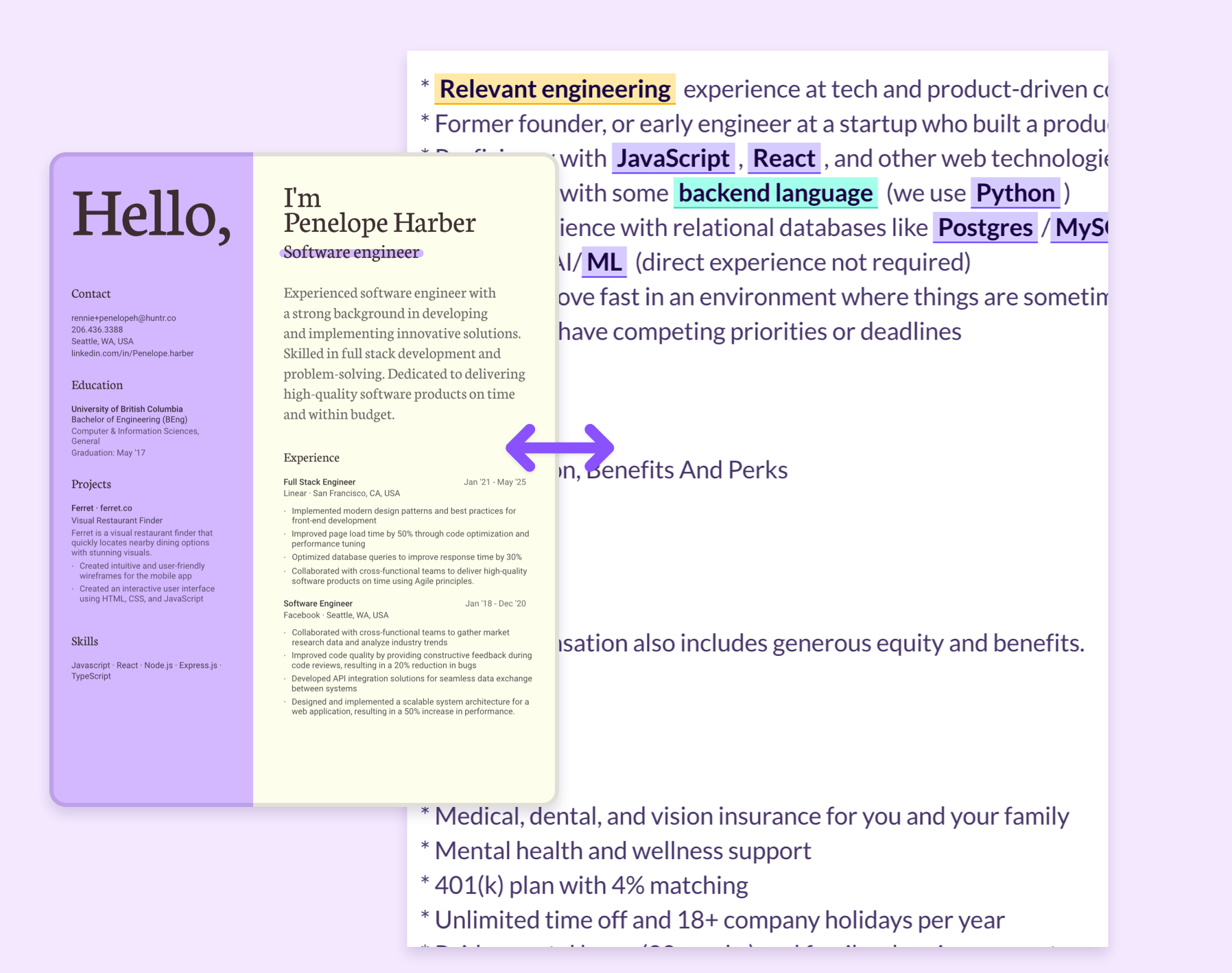 Targeted Resume