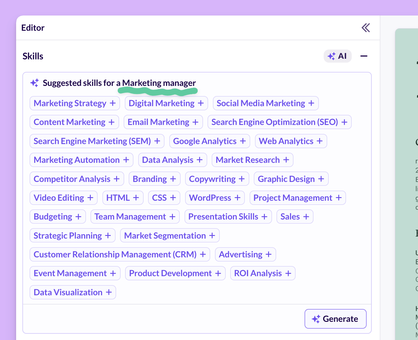 Instantly Add Job-Specific Skills