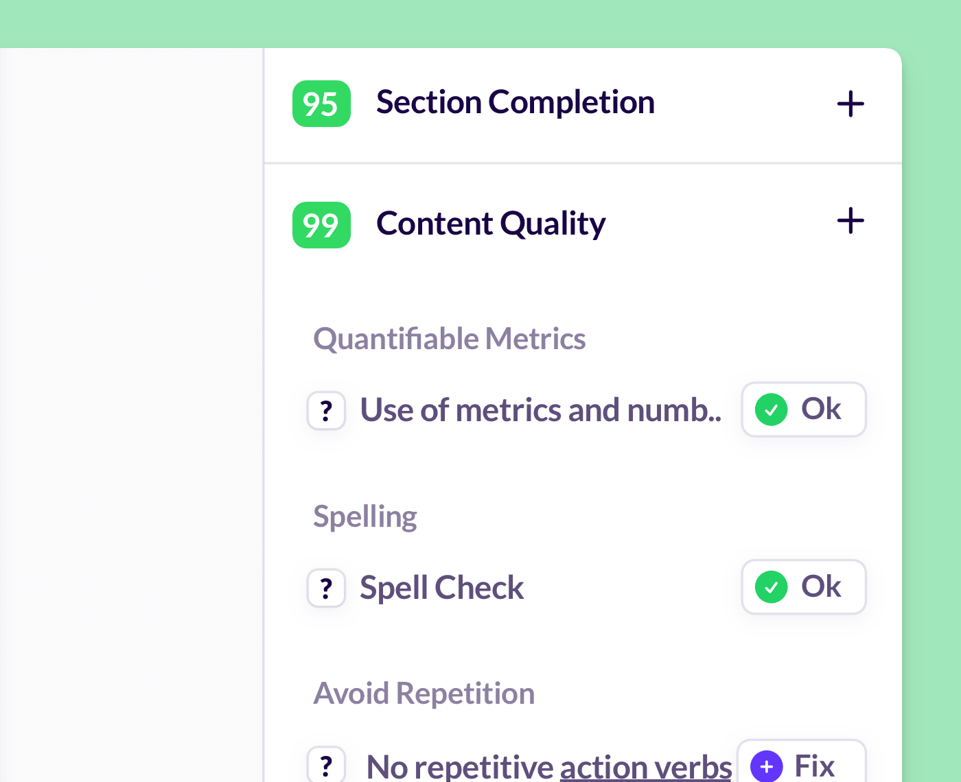 Receive Personalized Resume Feedback