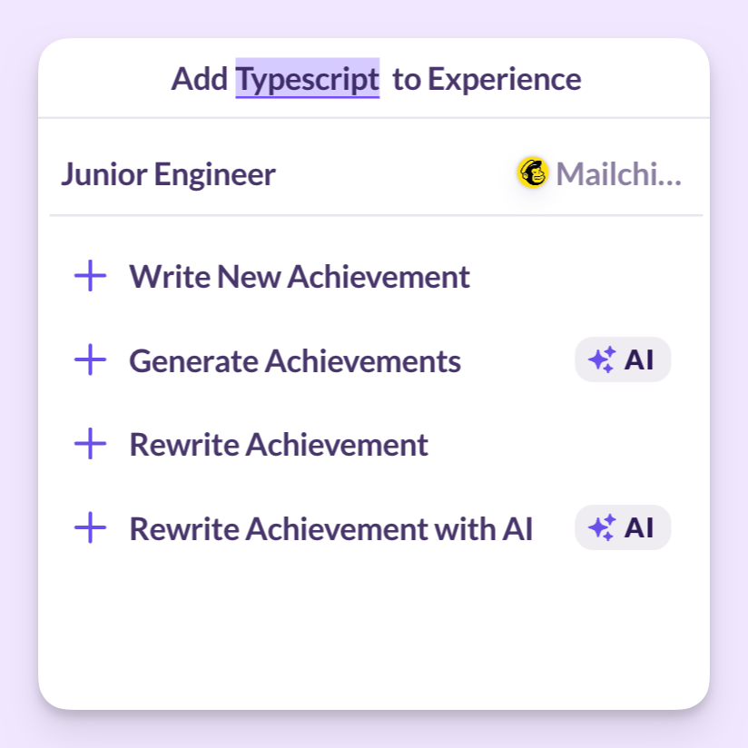 Job Keyword Extractor + Resume AI Integration