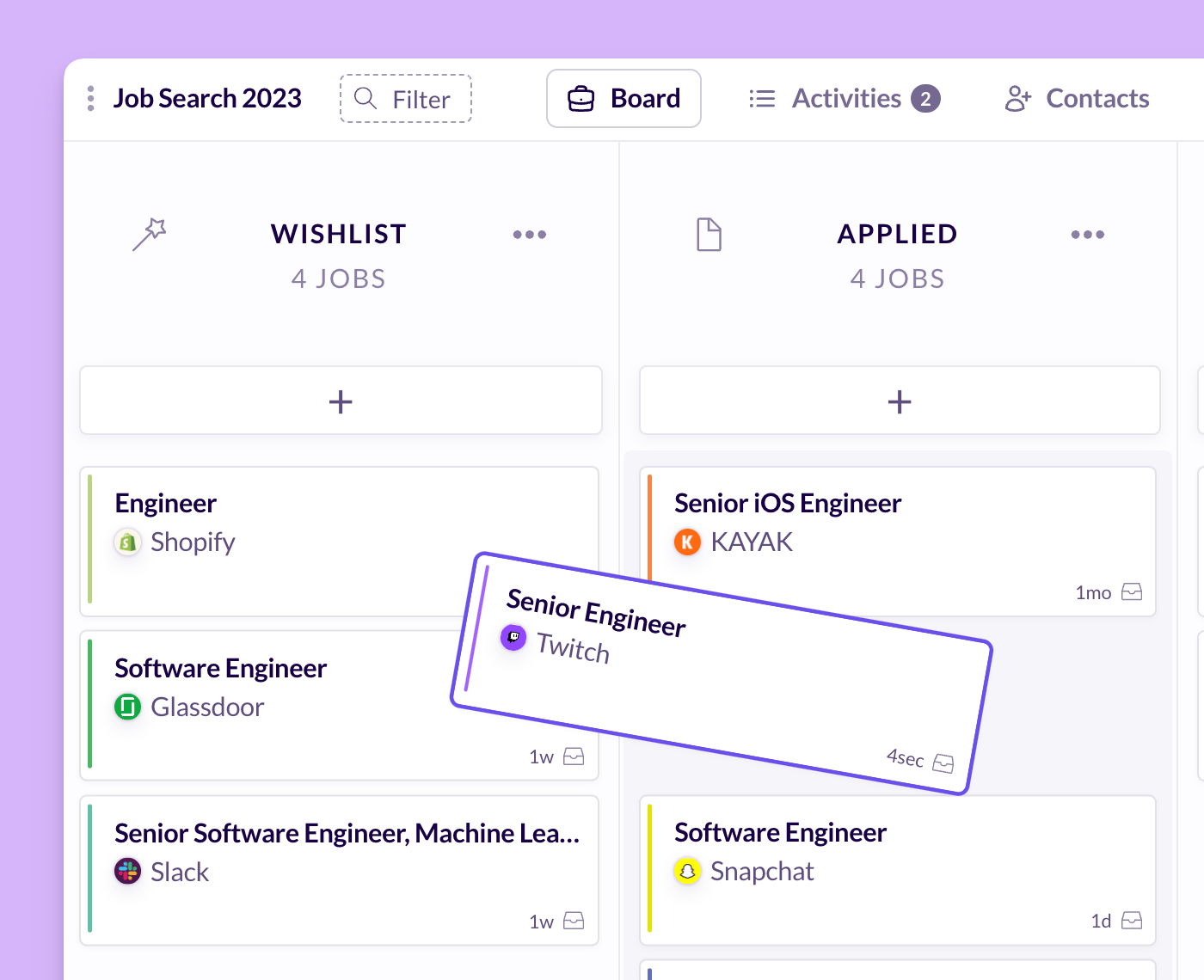 Keep Your Job Search Organized