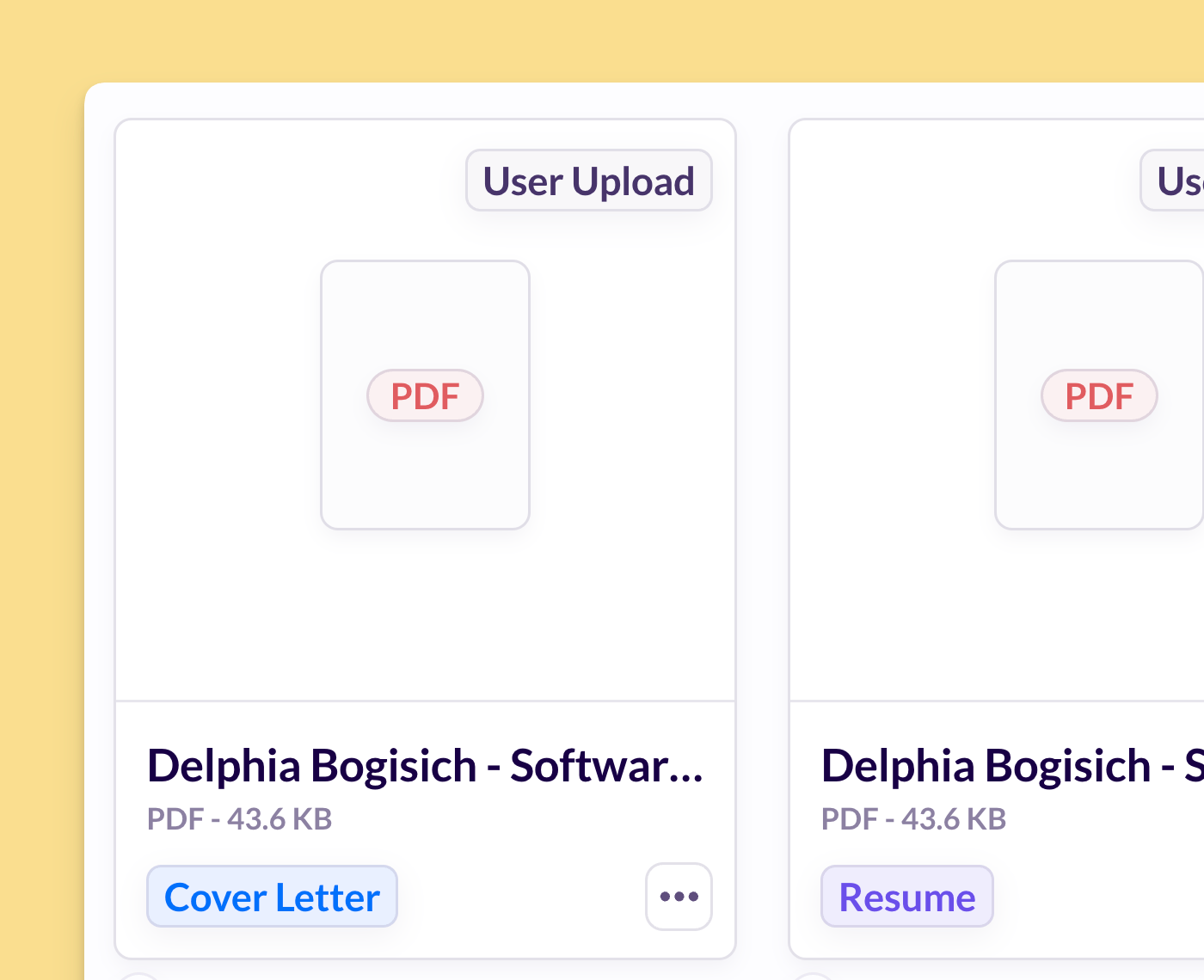 Store all documents securely