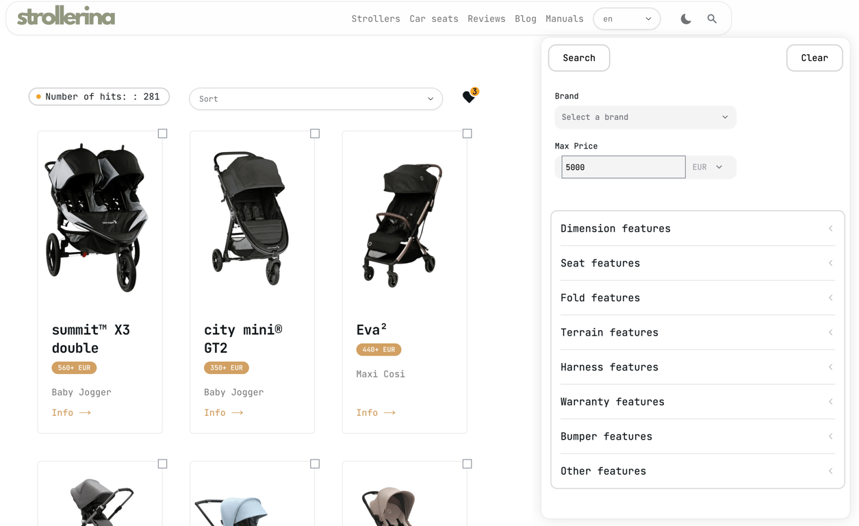 stroller-filtering-tool