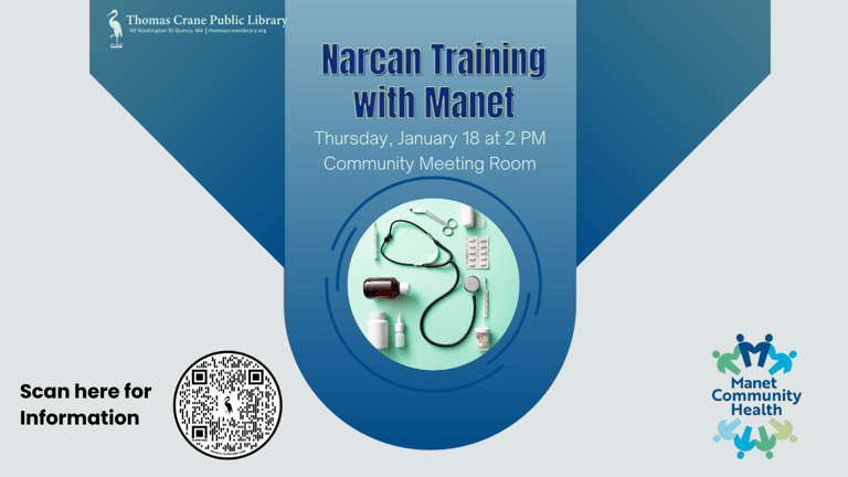 Overdose Prevention Workshop – Narcan Training with Manet Community Health