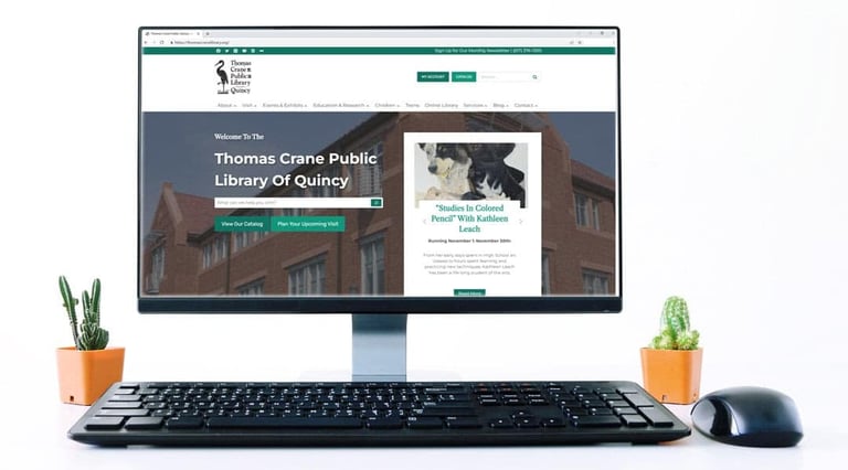 Inilunsad ng Thomas Crane Public Library ang Ni-refresh na Website