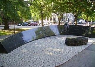 Vendome Memorial on The Commonwealth Ave. Mall, Back Bay