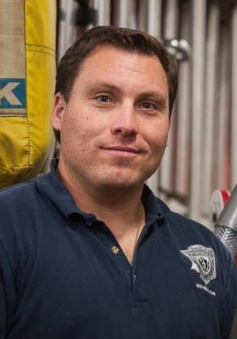 Deputy Fire Chief Patrick "PJ" Roy headshot.