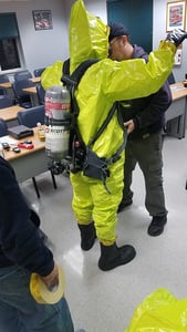 Firefighter HazMat Training