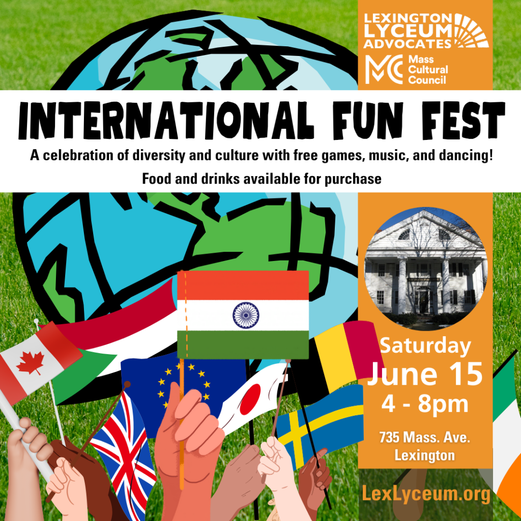 Lexington International Fun Fest Graphic.