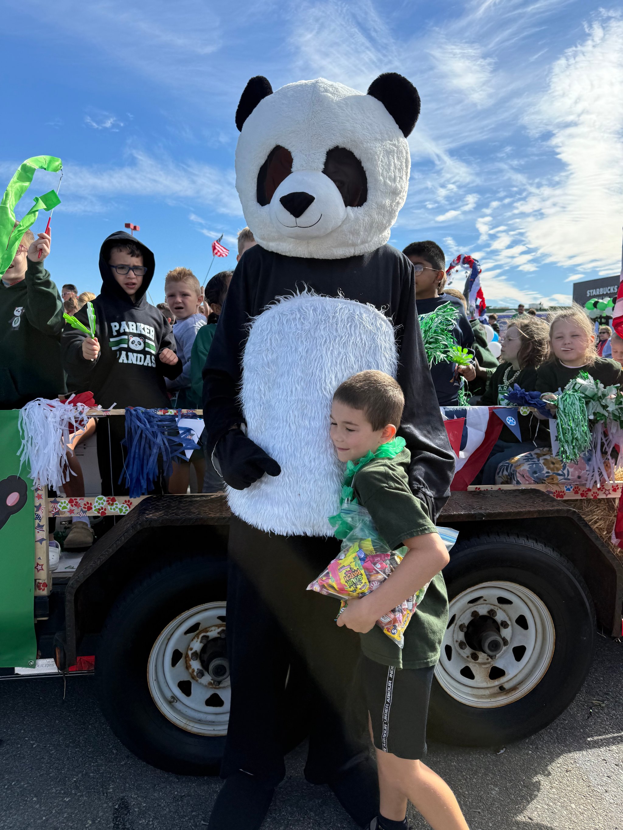 Yankee Doodle Parade Float Parker Students