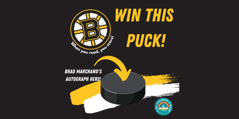 Win this Puck! Boston Bruins Brad Marchand Signed Puck Raffle