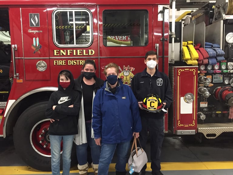 Enfield Fire District No. 1 Cadet Program Members Advance to Next Response Level