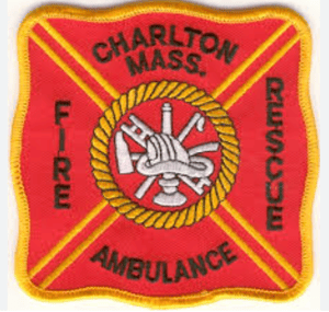 Charlton, Massachusetts Fire Department Patch