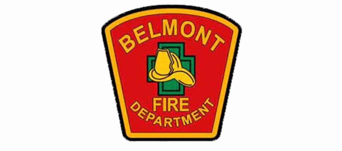 Belmont Fire Department Extinguishes TwoAlarm House Fire John