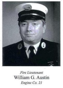 Photo of Fire Lieutenant Austin.