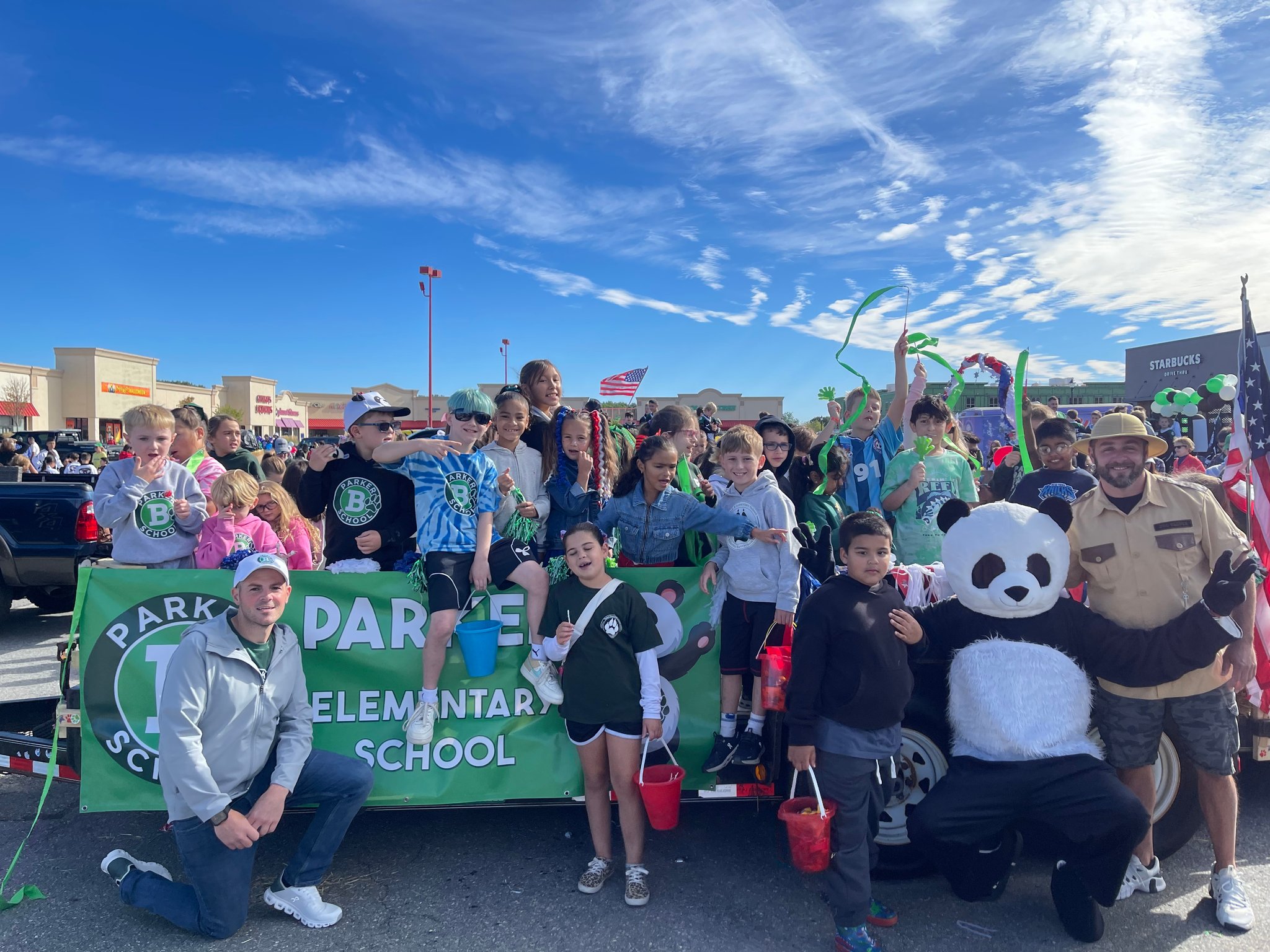 Yankee Doodle Parade Float Parker Students