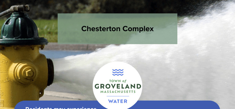 Groveland Water Flushing Oct. 10