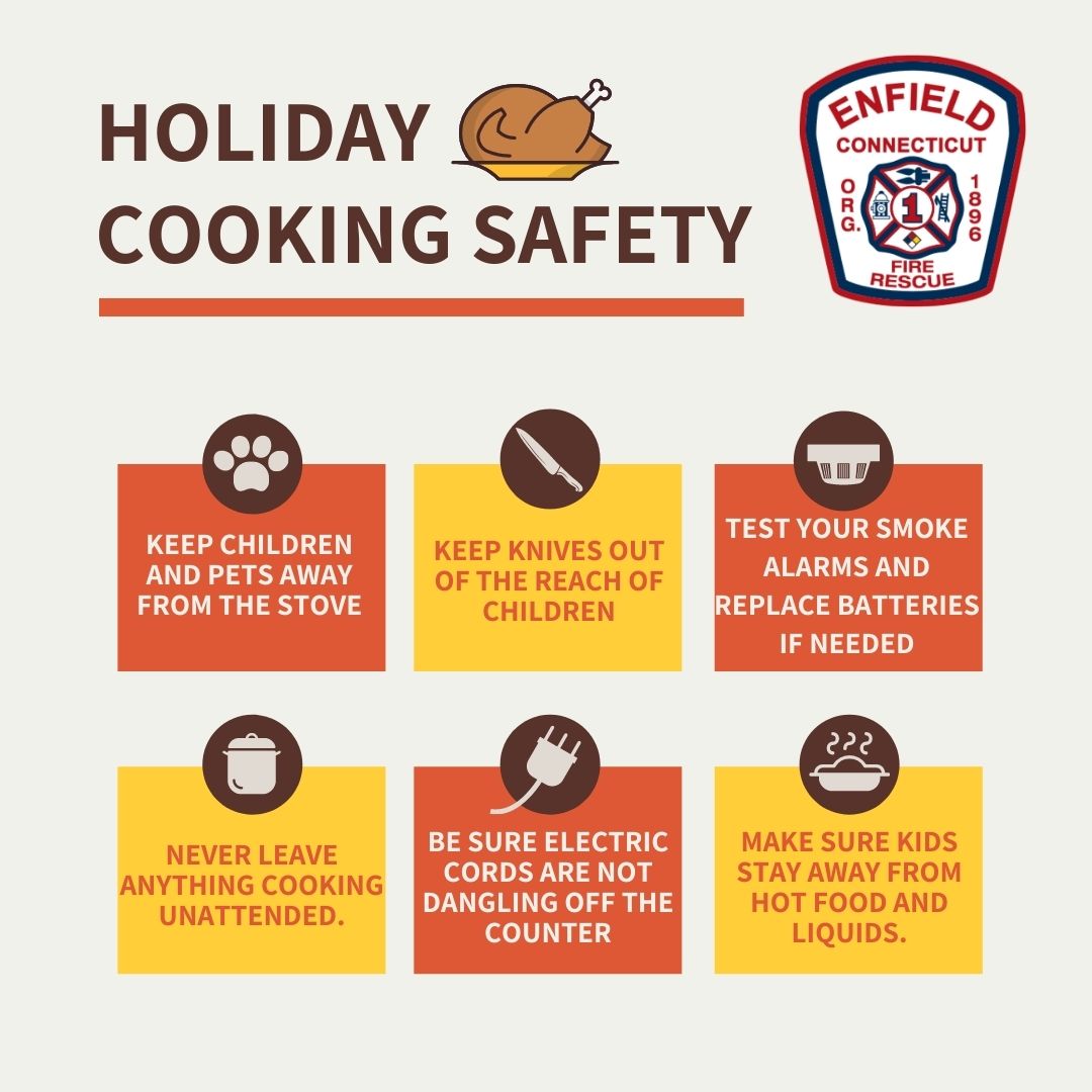 Holiday Cooking Safety 2021-Enfield