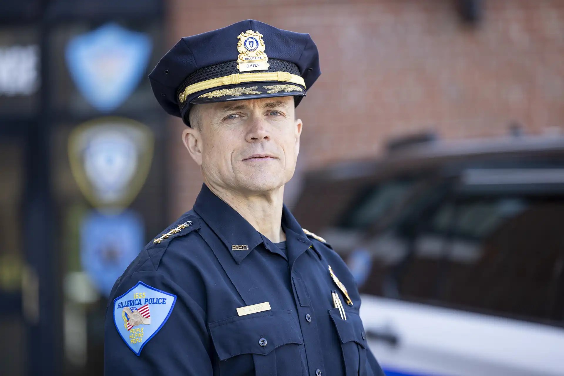 Billerica Chief of Police, Roy Frost
