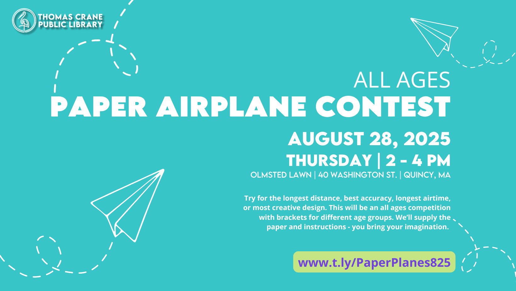 Level Up at the Library: Paper Airplane Contest!