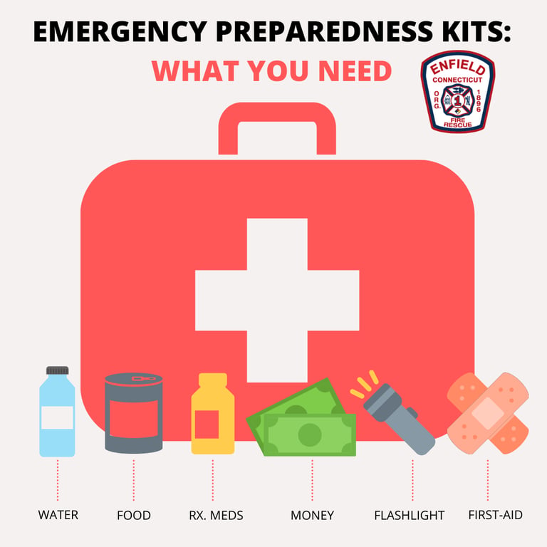 Enfield Fire District No. 1 Shares Tips for Residents During Emergency Preparedness Month