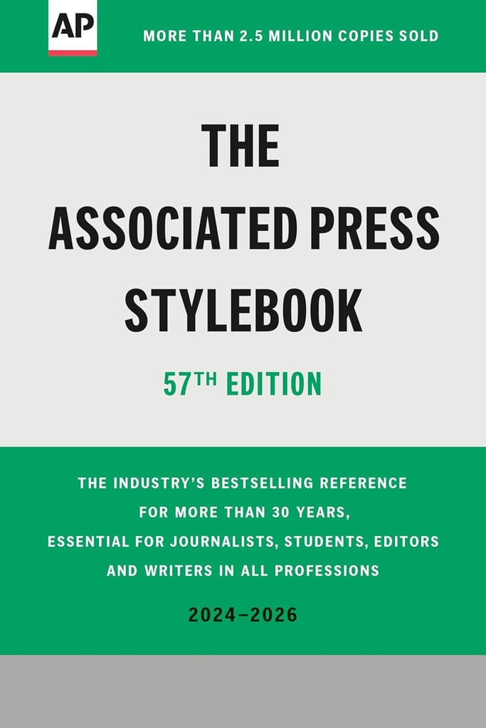 AP Stylebook for 2024-2026