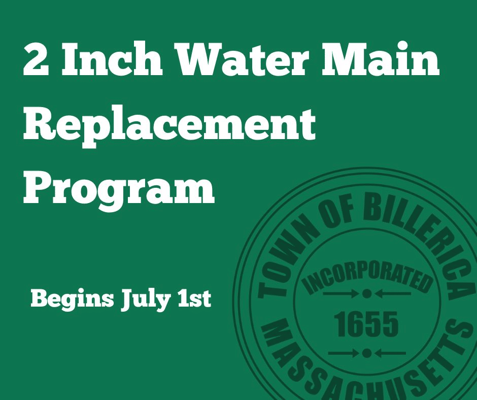 Water Main Replacement Program Graphic