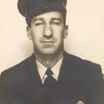 Ladderman Vincent D. Vitale, circa 1947.