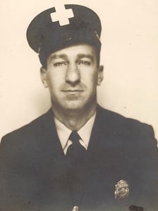 Ladderman Vincent D. Vitale, circa 1947.