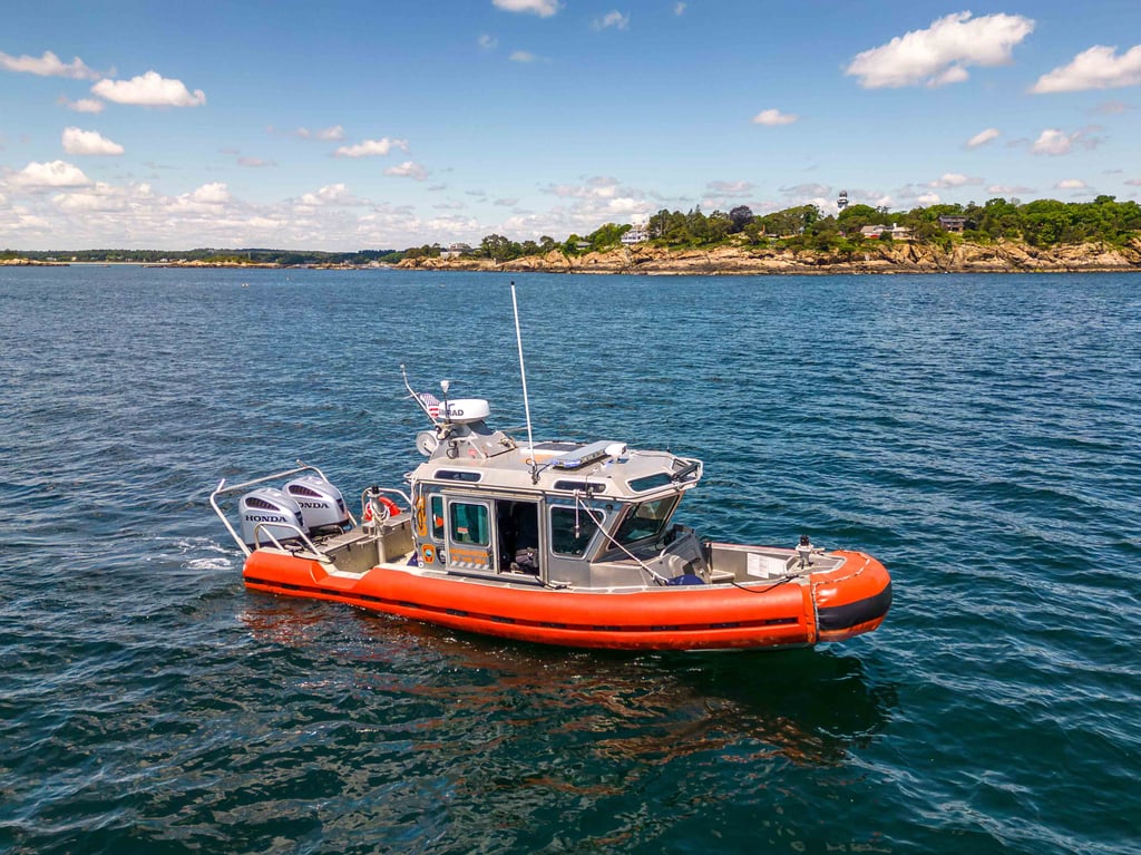 Police Department boat