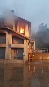 Fire Showing - Training Building