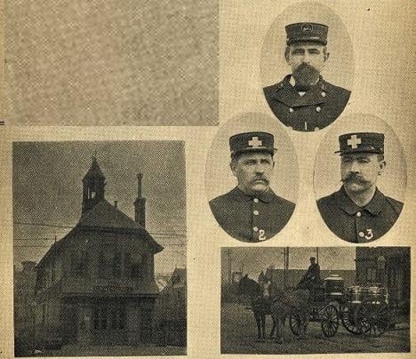 Company members of Chemical Engine Company 6 in 1889.
