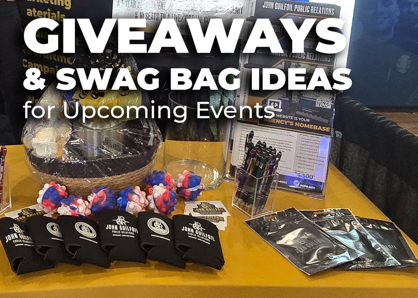 Giveaways and Swag Bag Ideas for Upcoming Events