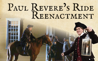 Paul Revere's Ride Reenactment Graphic