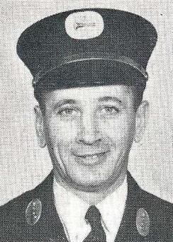 Photo of Lieutenant John M. Burke, Rescue Company 2, in 1950.