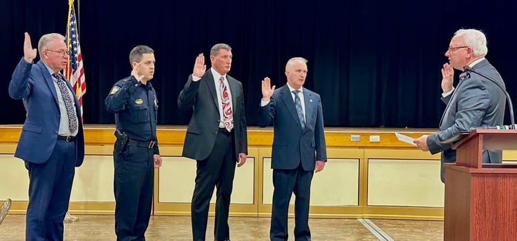 Essex County Chiefs of Police Association 2023 Executive Board Sworn In