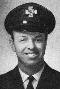 Photo of Fire Fighter William D. Shea, Rescue Company, 1966.